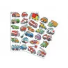 GOMMETTES VOITURES ET CAMIONS - 34 PIèC