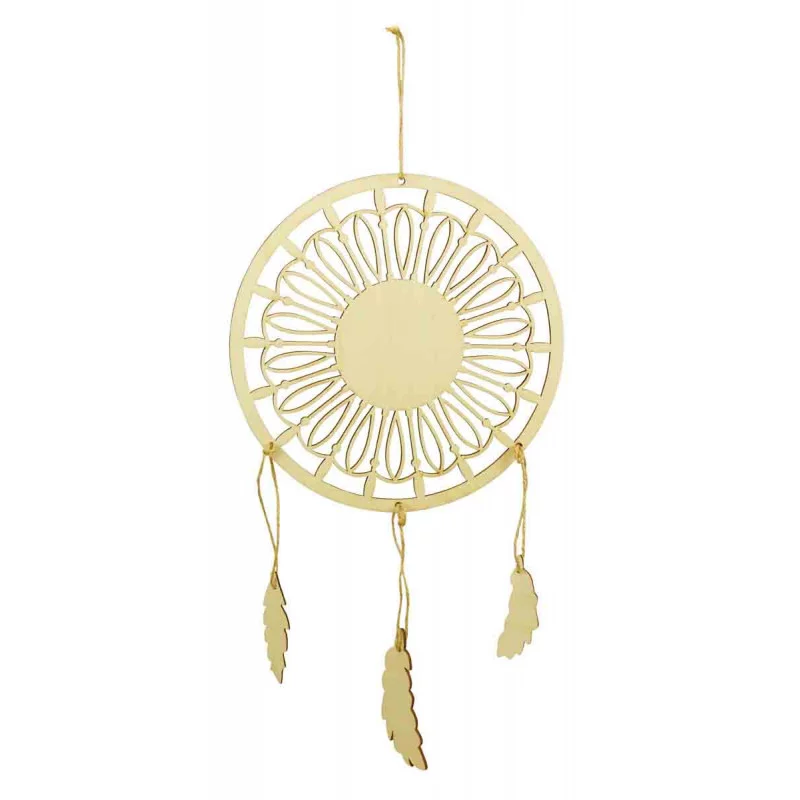 ATTRAPE-REVES BOIS DIAM. 22 CM HAUT. 39