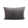 COUSSIN VELOURS JAIPUR ANTHRACITE EN LIN 40X60cm