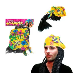 BANDANA A/ CHEVEUX BRUNS