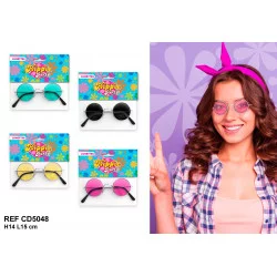 LUNETTES HIPPIE 4COL