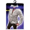 VESTE MANCHES LONGUES DISCO ARGENT