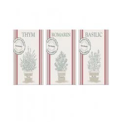 TORCHONS X3 AROMATES 50X70 NATURAL