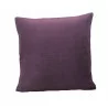 COUSSIN PRUNE EN LIN 330GR ET COTON 40X60cm