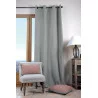 RIDEAU UNI SOURIS 135X240CM DUO