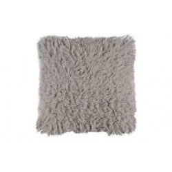 MOUTON HOUSSE COUSSIN 40x40CM TAUPE