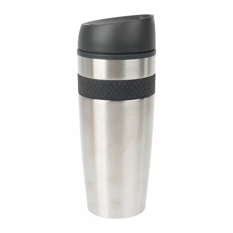 MUG VOYAGE INOX 40CL NOIR