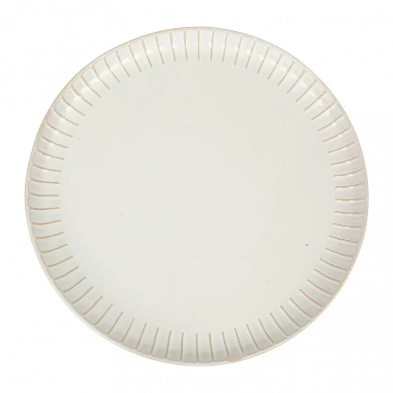 ASSIETTE PLATE GRES D27 HOLY GREEN
