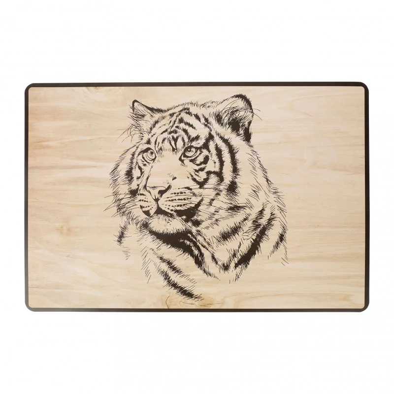 SET DE TABLE 45X30 NOIR TIGRES PP