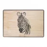 SET DE TABLE 45X30 NOIR ZEBRE PP
