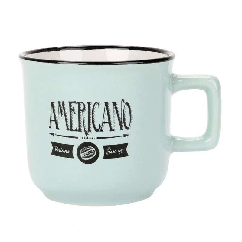 TASSE GRES 15CL VINTAGE BLEU-GRIS