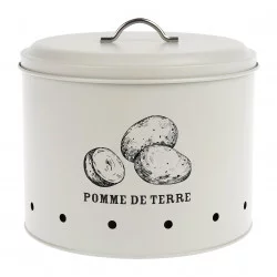 BOITE À POMME DE TERRE RANGEMENT MÉTAL