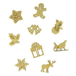 COFFRET EMBELLISSEMENTS BOIS FORMES ASSO