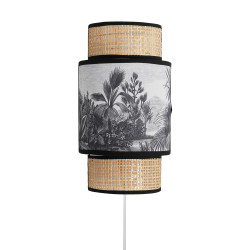 APPLIQUE ROTIN TISSU OMBRAGE