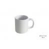 TASSE CAFÉ DROITE BLANC EN GRÈS 14CL