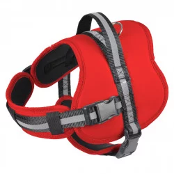 HARNAIS CONFORT RÉGLABLE ESSENTIEL ROUGE 71/96cm