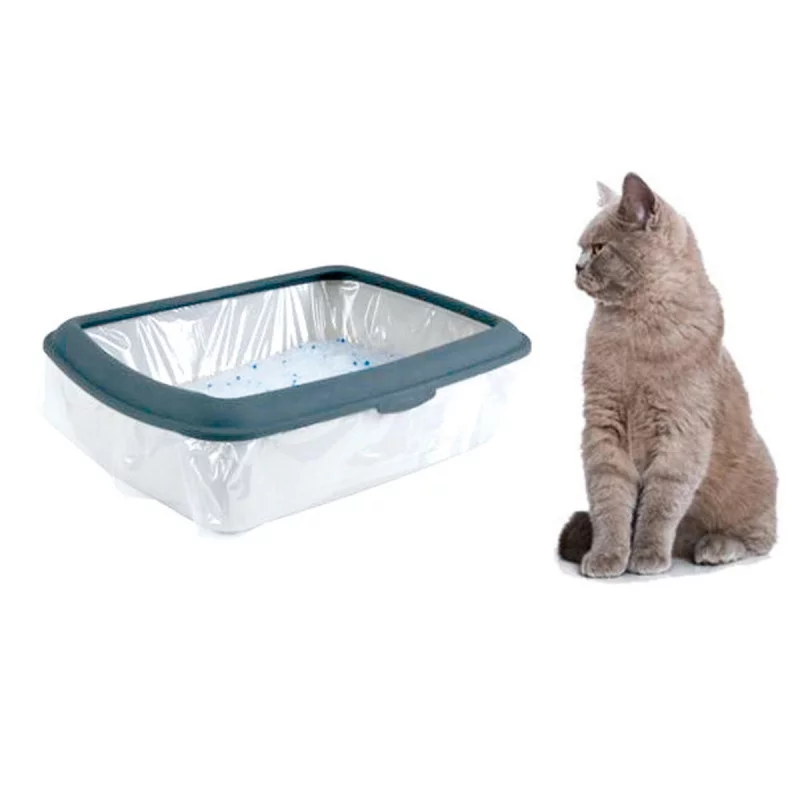 SET DE 10 SACS POUR BAC A LITIERE 90X60C