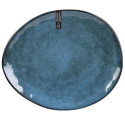 Assiette Galet 27.5x23cm Au Grès Du Temps
