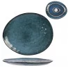 ASSIETTE GALET 27.5X23CM AU GRES DU TEMP