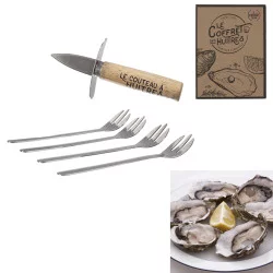 COFFRET HUITRES COUTEAU X1 ET FOURCHETTE