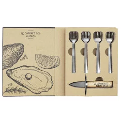 COFFRET HUITRES COUTEAU X1 ET FOURCHETTE