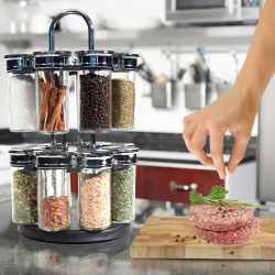 CARROUSEL 2 ETAGES 16 POTS COUVERCLE PLA