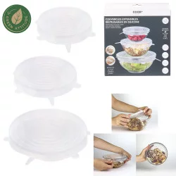 COUVERCLE FLEXIBLE SILICONE X3