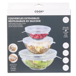 COUVERCLE FLEXIBLE SILICONE X3