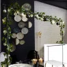 BARRE DECO DE TABLE AJUSTABLE NOIR