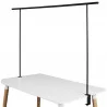 BARRE DECO DE TABLE AJUSTABLE NOIR