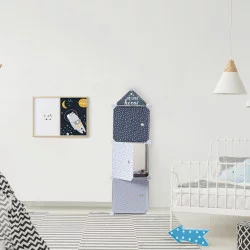 RANGEMENT ARMOIRE MODULABLE 3 CUBES GARC