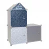 RANGEMENT ARMOIRE MODULABLE 3 CUBES GARC