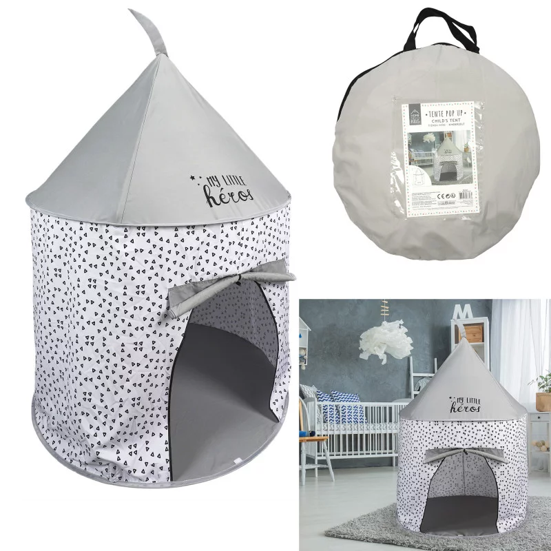 TENTE POP UP GRIS 100X135CM