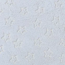 TAPIS PHOSPHORESCENT ETOILE GRIS 70CM