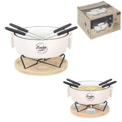 SERVICE A FONDUE CHAUFFE-PLAT ET PIQUE X