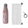 COFFRET BOUTEILLE ISOTHERME FLEURIE