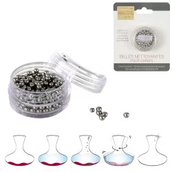 BILLES NETTOYANTES POUR CARAFE A DECANTE