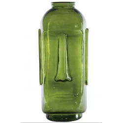 VASE MOAI OLIVE D30x69CM
