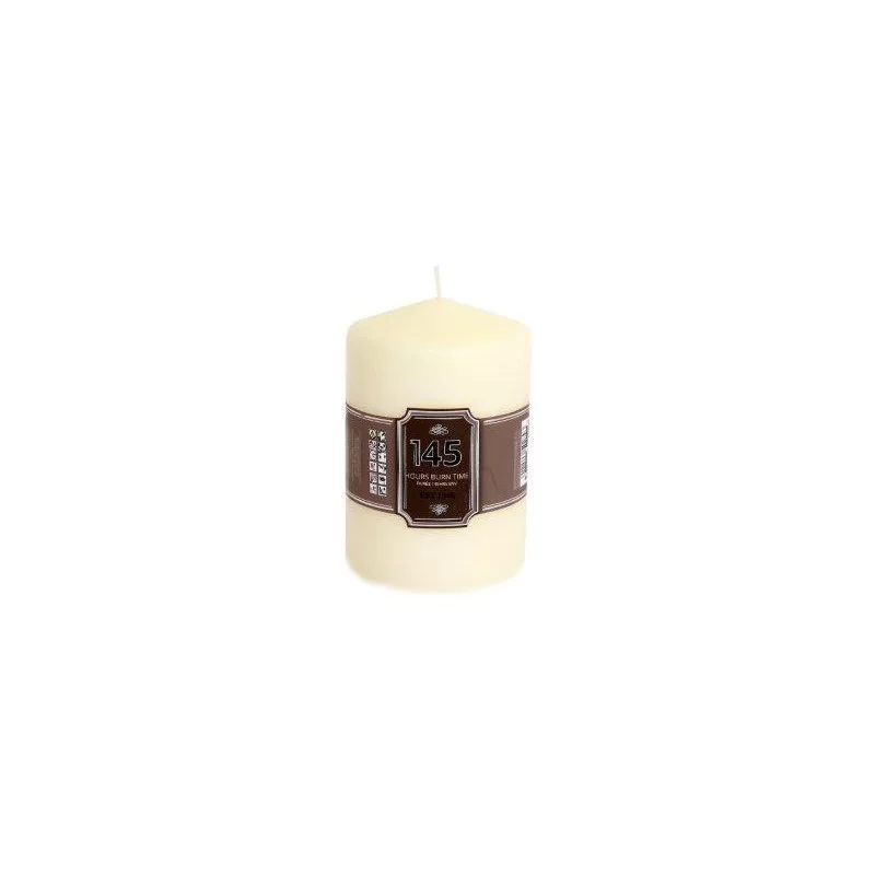 BOUGIE CIERGE CREME 15X10CM