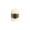BOUGIE CIERGE CREME 15X10CM