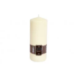 BOUGIE CIERGE CREME 25X10CM