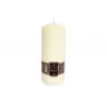BOUGIE CIERGE CREME 25X10CM