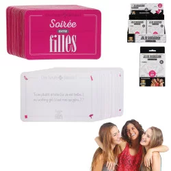 Jeu de Cartes débat Soirée Spéciale Fille