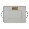 PLAT EN GRÈS RECTANGULAIRE 40x26.3x6.2cm