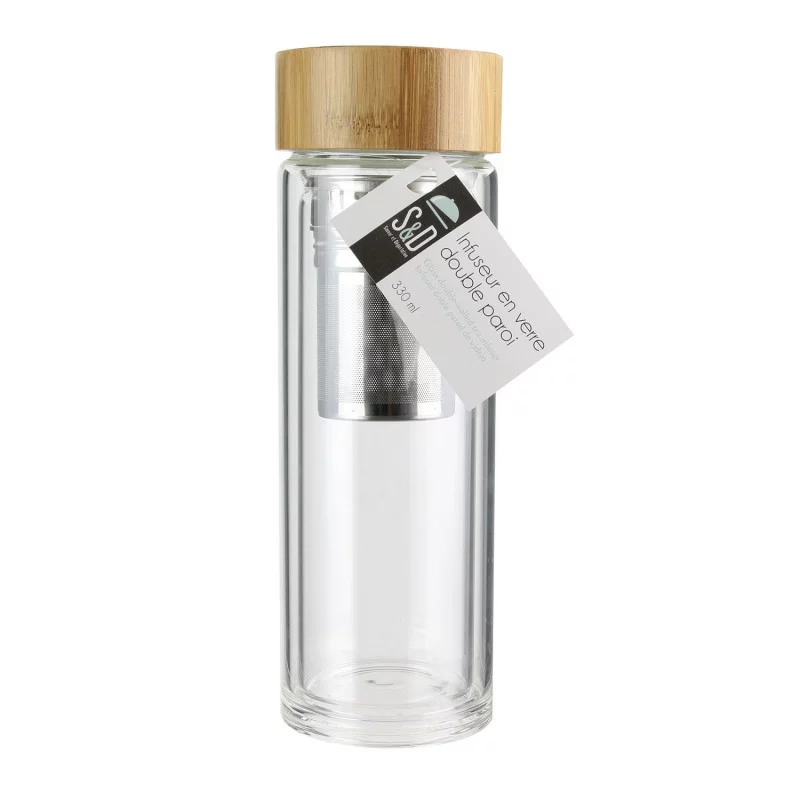 BOUTEILLE DE TRANSPORT DOUBLE PAROI INFU