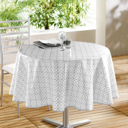 NAPPE RONDE ABACA 160 CM PVC