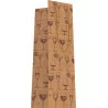 SAC CADEAU BOUTEILLE 11x11x39cm BOUCHON