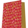 SAC CADEAU ROUGE 32x14x40 cm BRILLANT