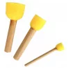 Tampons Mousse 1,5 à 3,5 cm x 3 Pcs