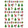 Gommettes motifs NoÃ«l 116 piÃ¨ces